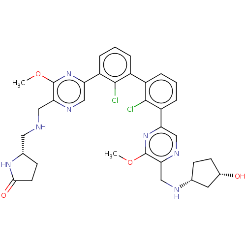 Chemical structure of BindingDB Monomer ID 452215