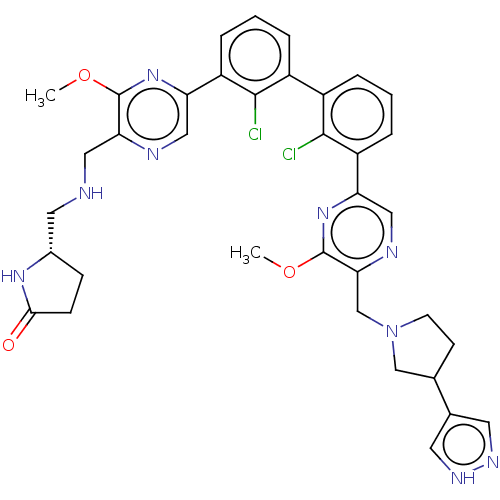 Chemical structure of BindingDB Monomer ID 452303