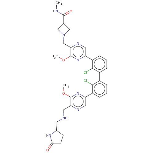 Chemical structure of BindingDB Monomer ID 452417