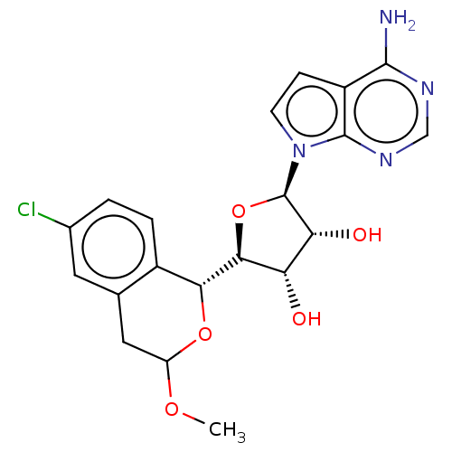 Chemical structure of BindingDB Monomer ID 453001