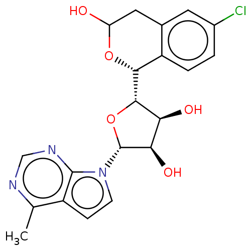 Chemical structure of BindingDB Monomer ID 453004