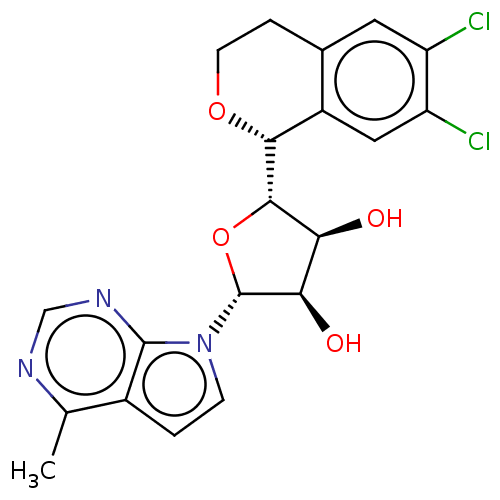 Chemical structure of BindingDB Monomer ID 453025