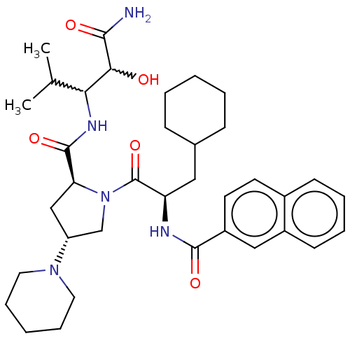 Chemical structure of BindingDB Monomer ID 453406
