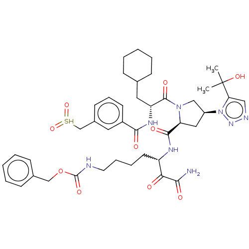 Chemical structure of BindingDB Monomer ID 453486