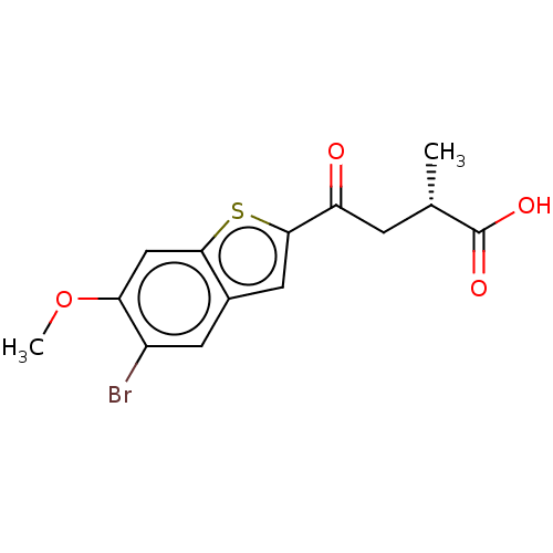 Chemical structure of BindingDB Monomer ID 453559