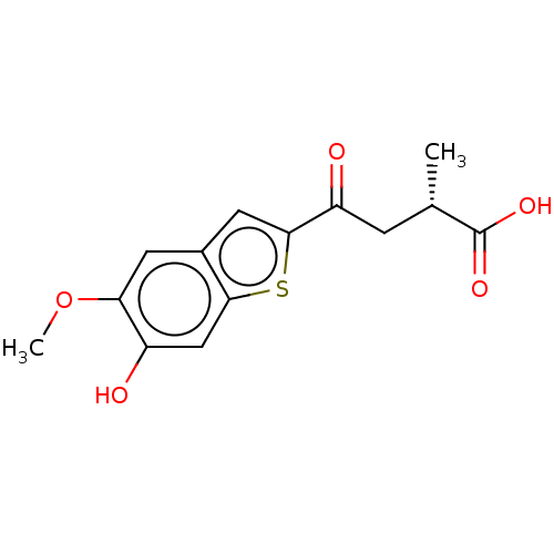 Chemical structure of BindingDB Monomer ID 453578