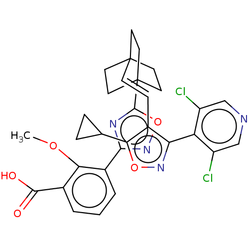 Chemical structure of BindingDB Monomer ID 453996