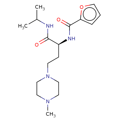 Chemical structure of BindingDB Monomer ID 454165