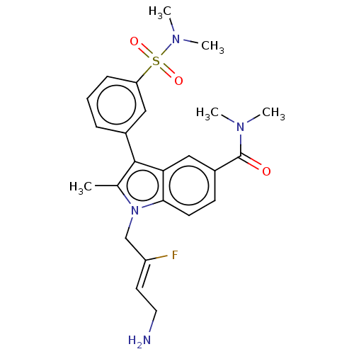 Chemical structure of BindingDB Monomer ID 454213