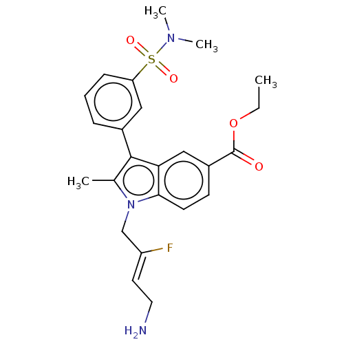 Chemical structure of BindingDB Monomer ID 454219