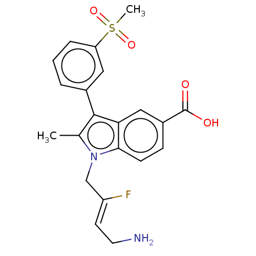 Chemical structure of BindingDB Monomer ID 454221