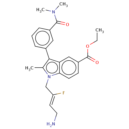 Chemical structure of BindingDB Monomer ID 454222
