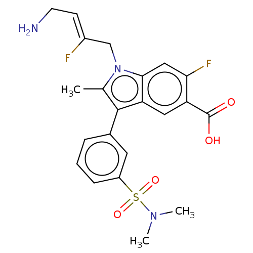 Chemical structure of BindingDB Monomer ID 454228