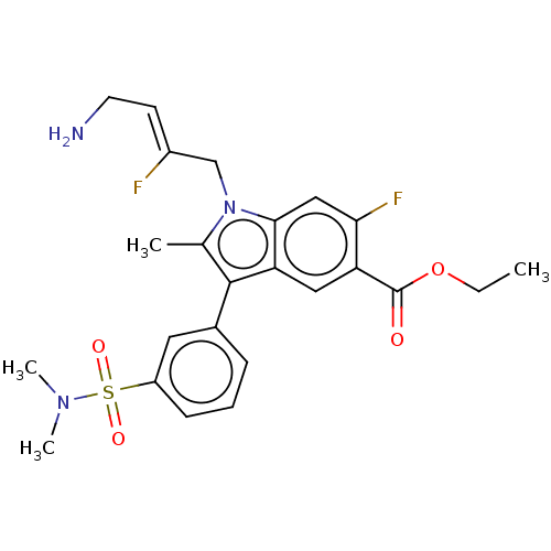 Chemical structure of BindingDB Monomer ID 454229