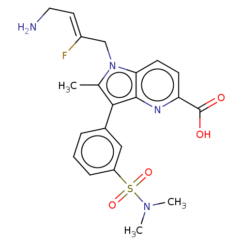 Chemical structure of BindingDB Monomer ID 454250