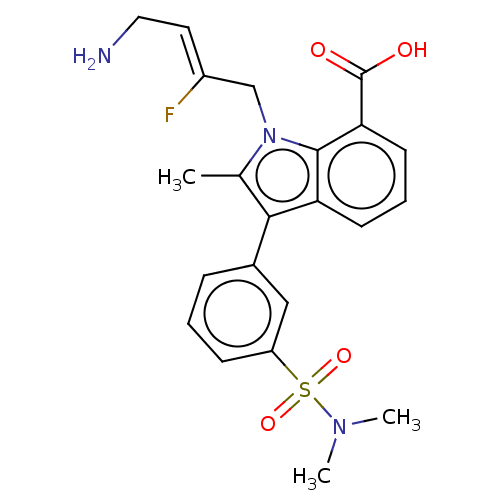 Chemical structure of BindingDB Monomer ID 454255
