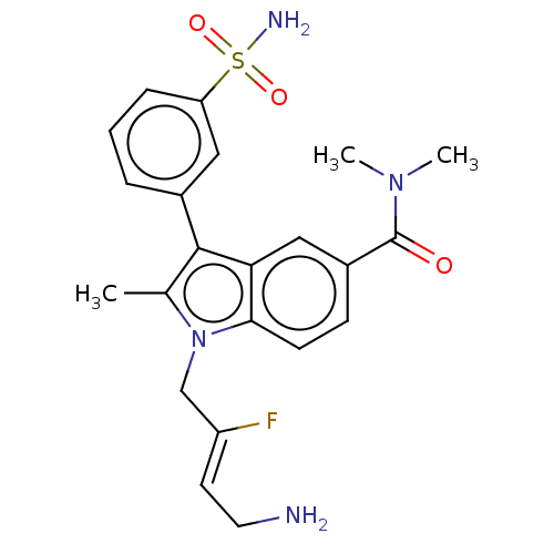 Chemical structure of BindingDB Monomer ID 454261