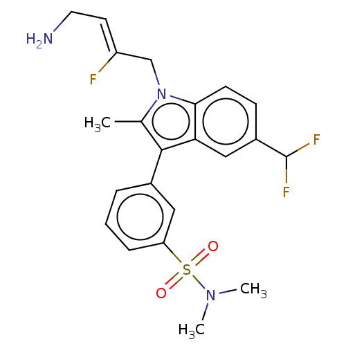 Chemical structure of BindingDB Monomer ID 454266