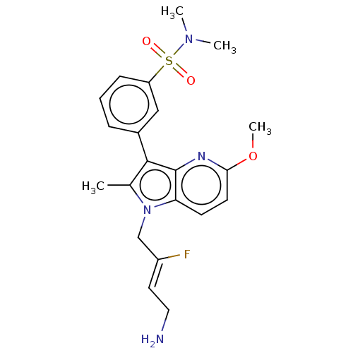 Chemical structure of BindingDB Monomer ID 454268