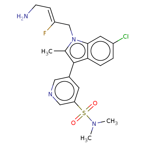 Chemical structure of BindingDB Monomer ID 454274