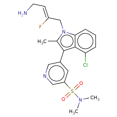 Chemical structure of BindingDB Monomer ID 454282