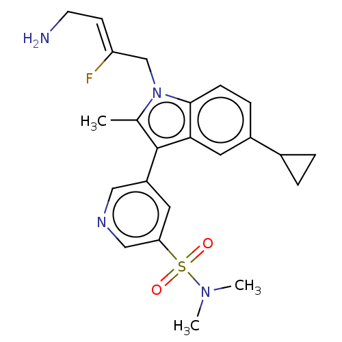 Chemical structure of BindingDB Monomer ID 454286