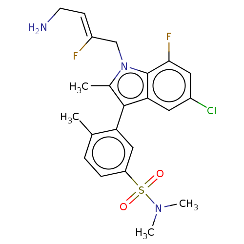 Chemical structure of BindingDB Monomer ID 454289