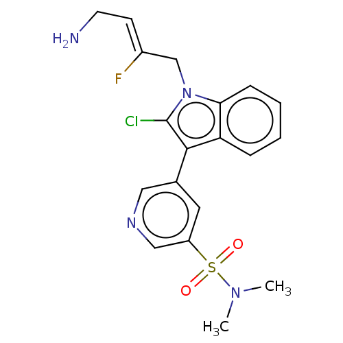 Chemical structure of BindingDB Monomer ID 454303