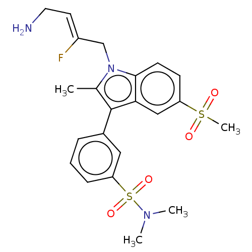 Chemical structure of BindingDB Monomer ID 454304