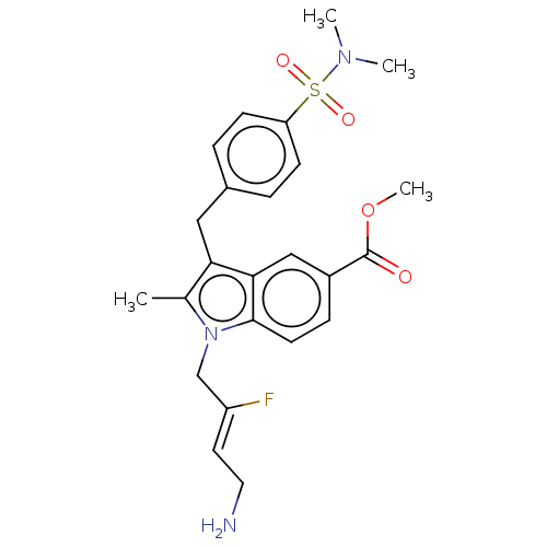 Chemical structure of BindingDB Monomer ID 454326