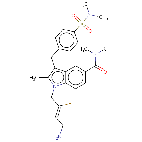 Chemical structure of BindingDB Monomer ID 454327