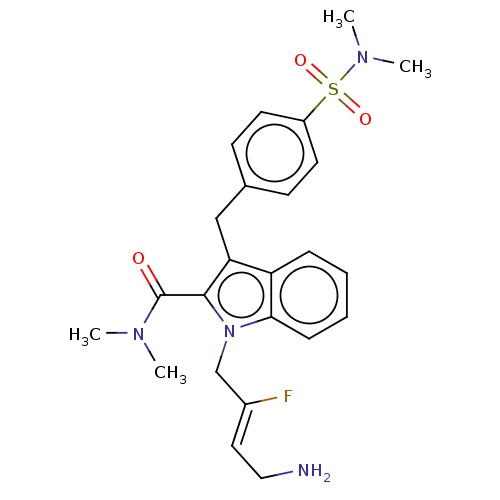 Chemical structure of BindingDB Monomer ID 454329