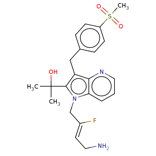 Chemical structure of BindingDB Monomer ID 454349