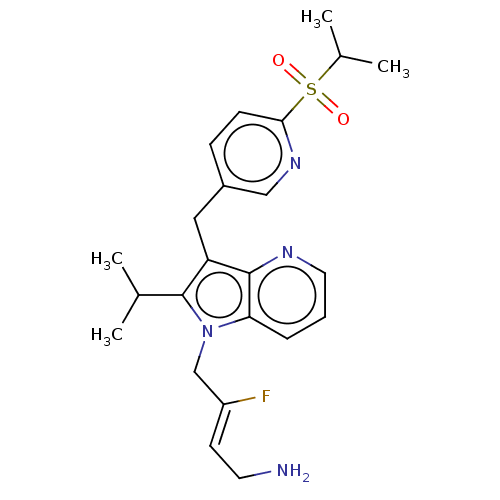 Chemical structure of BindingDB Monomer ID 454365