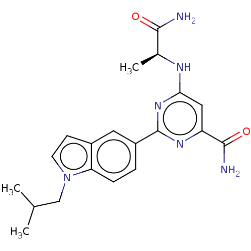 Chemical structure of BindingDB Monomer ID 454669