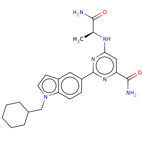 Chemical structure of BindingDB Monomer ID 454705