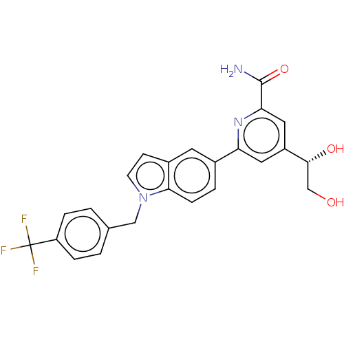 Chemical structure of BindingDB Monomer ID 454709