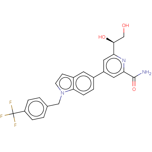 Chemical structure of BindingDB Monomer ID 454710