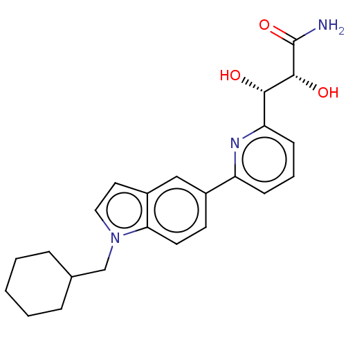 Chemical structure of BindingDB Monomer ID 454728