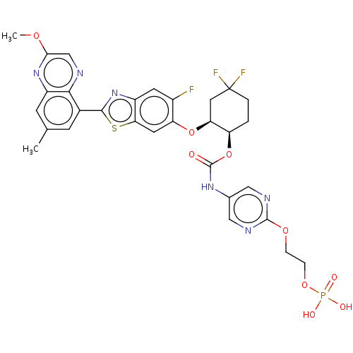 Chemical structure of BindingDB Monomer ID 454751