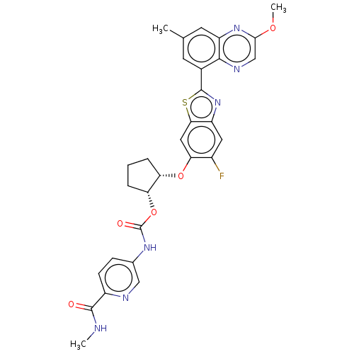 Chemical structure of BindingDB Monomer ID 454780
