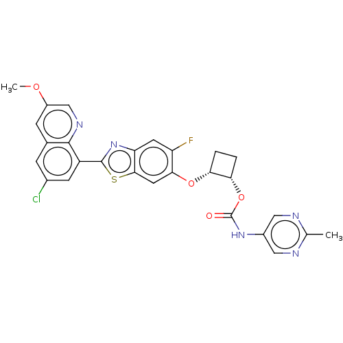 Chemical structure of BindingDB Monomer ID 454815