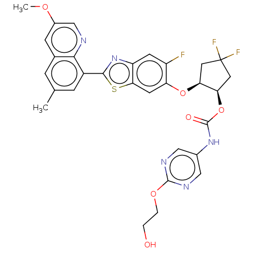 Chemical structure of BindingDB Monomer ID 454835