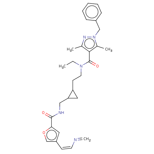 Chemical structure of BindingDB Monomer ID 455702