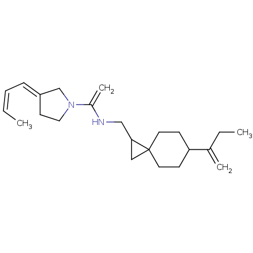 Chemical structure of BindingDB Monomer ID 455752