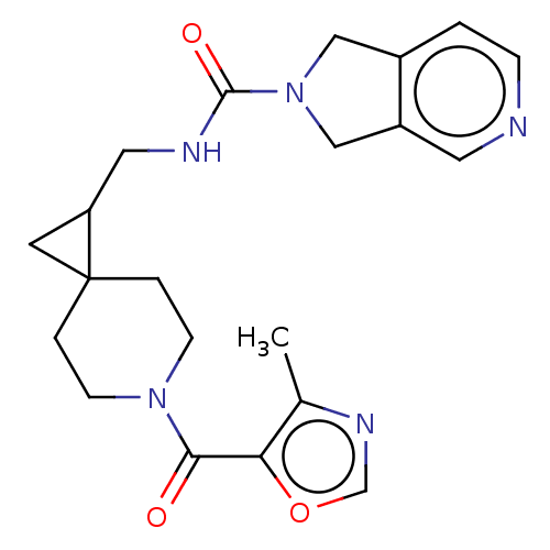 Chemical structure of BindingDB Monomer ID 455815
