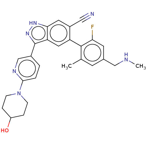 Chemical structure of BindingDB Monomer ID 455834