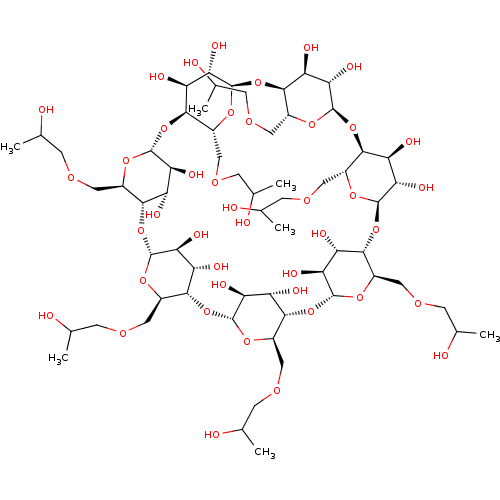 Chemical structure of BindingDB Monomer ID 455844
