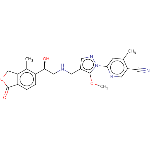 Chemical structure of BindingDB Monomer ID 456149