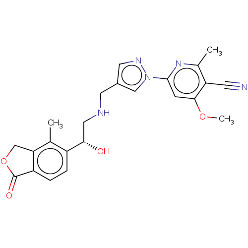 Chemical structure of BindingDB Monomer ID 456161